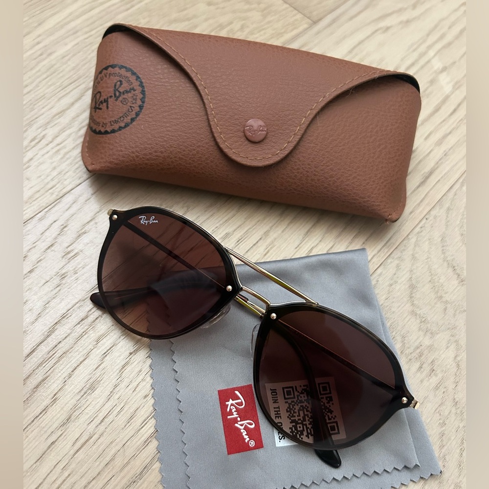 Ray-Ban RB4292 61MM Blaze Double-Bridge Round Sunglasses
